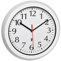 TFA Dostmann 60.3542.02 Funk Wanduhr 30 cm Weiß