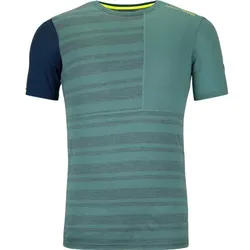 ORTOVOX Herren Unterhemd 185 ROCKNWOOL SHORT, arctic grey, XXL