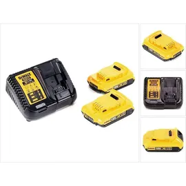DeWalt DCB115D2 Starterset 18 V Li-Ion 2 x 2,0 Ah