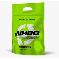 Scitec Nutrition (10,88€/kg) Scitec Nutrition Jumbo 6600g Vanille Bioperine Masse Gainer + Bonus
