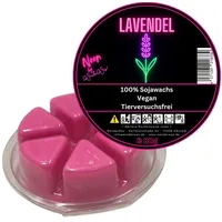 WonderWax Duftwachs WonderWax® Duftwachs Kreis 6 pcs Neon (Lavendel), Duftrichtung: Lavendel