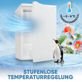Bomann KS 7251 Kühlschrank (109 l, 850 mm hoch, Weiß)