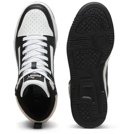 Puma Rebound V6 High-Top White Black/Mauve Mist 41