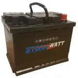 Stormwatt Autobatterie 70AH L3 12V Cue 580A Lange Lebensdauer für alle...