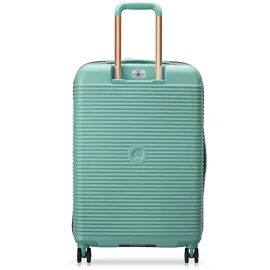 Delsey Meteor 2.0 4-Rollen Cabin 67 cm / 70 l beige/grün/türkis