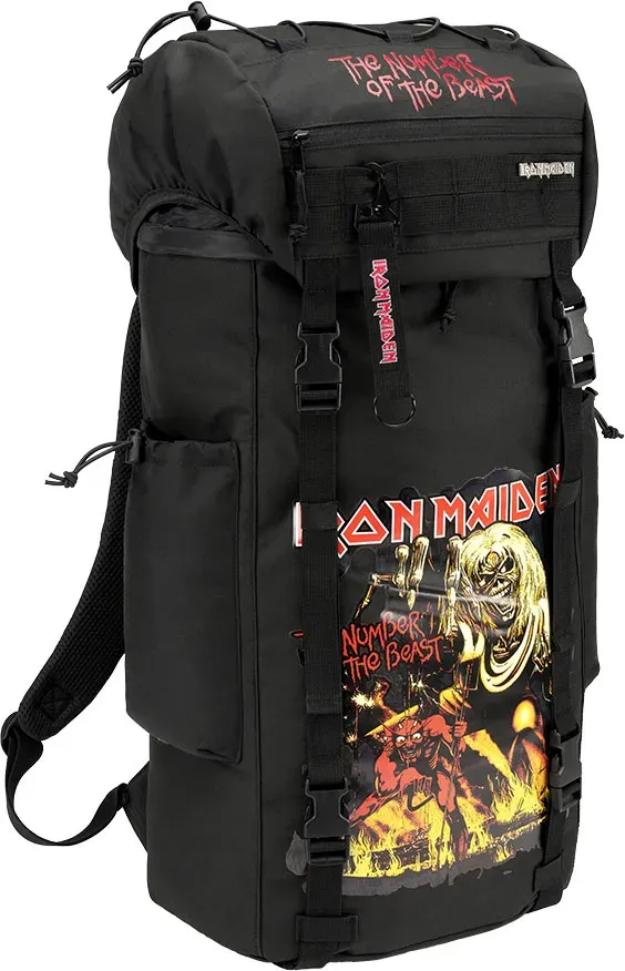 Brandit Iron Maiden Festival, sac à dos - Noir - Taille unique