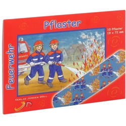 Kinderpflaster Feuerwehr Briefchen