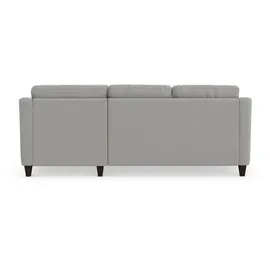 sit&more Ecksofa SIT & MORE "Farö L-Form", silber, B:234cm H:90cm T:168cm, Sofas, Ecksofa, inklusive Federkern, wahlweise mit Bettfunktion und Bettkasten