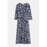 Seasalt Kleid Chapelle Damen Blumen Lila Blau Paper GOTS Organic