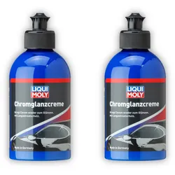2x 250ml LIQUI MOLY 1529 Politur Chromglanzcreme Chrompflege Chromreinigung