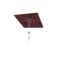 Knirps Apoll Stockschirm 240x240cm mit Kurbel rot ¦ Maße