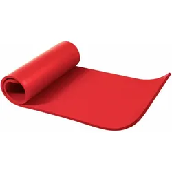 Yogamatte - 190x60x1,5 cm, mit Tragegurt, Gymnastikmatte, Fitnessmatte rot No Size