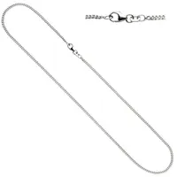 JOBO Silberkette, Panzerkette 925 Silber 45 cm 2 mm silberfarben