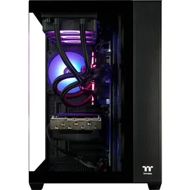 Thermaltake FTW RTX 5070 Ti Black, Gaming-PC - schwarz/transparent, Windows 11 Home