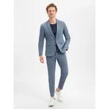 Finshley & Harding London Anzug Brixdon-Hoxdon in marine grau | Gr.: 94