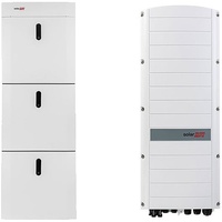 SolarEdge PV-Paket mit Batteriespeichersystem Home Batterie 13,8 kWh & Hybrid-Wechselrichter SE10K-RWS (* 0% MwSt. gem. §12 Abs. 3 UstG)