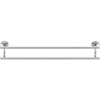 Lenz Flame Badetuchhalter Silber