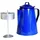 Mil-Tec Kaffeekanne Emaille blau 2 l