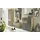 Stella Trading Milan 85 x 103 x 38 cm grau / grau