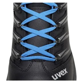 Uvex Halbschuh schwarz/blau uvex 2 trend, S3 42