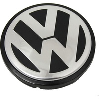 Volkswagen Radnabenkappe Abdeckkappe Nabenabdeckung chrom/schwarz 1J0601171XRW