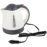 Elektrischer Wasserkocher Tragbare Reisewasserkocher Reise Auto Truck Wasserkocher Zuverlässige Durchlauferhitzer Flasche Auto Heizbecher für Heißwasser, Kaffee, Tee(1000ML 24 V)