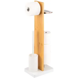 ELUNO WC-Bürste 4in1 Weiß