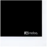 Nobo Diamond Glas 188,3x105,3cm schwarz