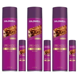 Goldwell Sprühgold Classic Haarspray 600 ml + 100 ml Set