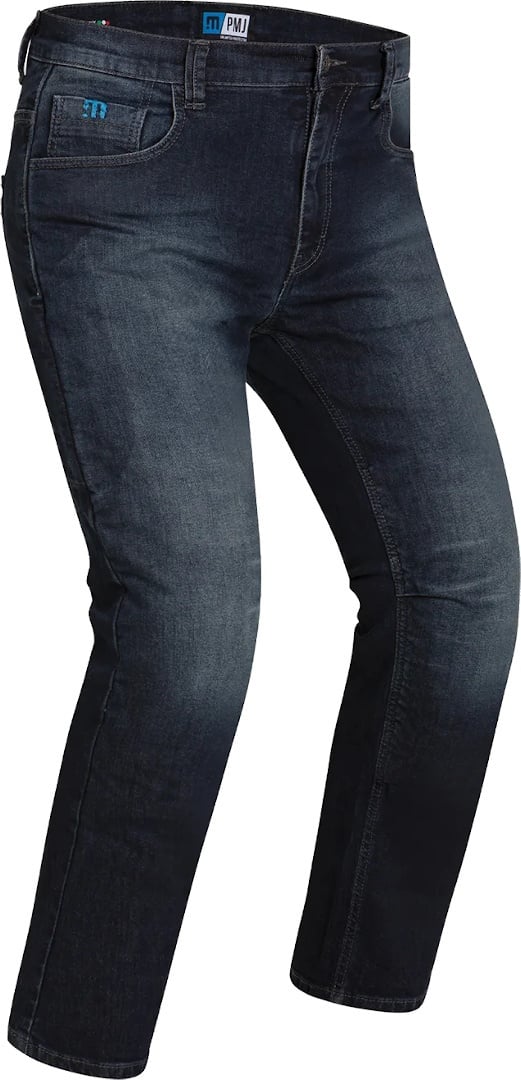 PMJ Jackson Motorfiets Jeans, blauw, 40 Voorman