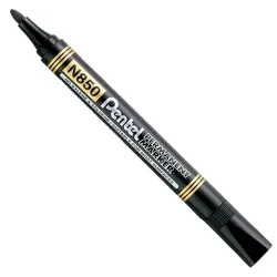 Pentel Permanent-Marker N850, schwarz, Rundspitze