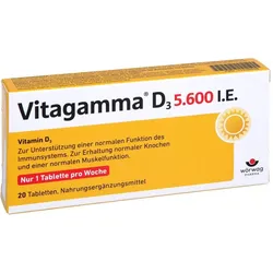 Vitagamma D3 5.600 I.E.Vitamin D3 NEM