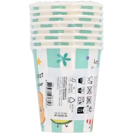 Folat Becher 0,25 l Mehrfarbig 8 St.