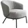 Schöner Wohnen Loungesessel SELVIK Bouclé 73 x 73 x 80 cm Grau