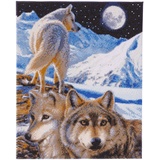 Craft Buddy Crystal Art Kit, - The Sentinel Wolves CAK-CH2