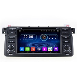 TAFFIO Für BMW E46 M3 7″ Touchscreen Android Autoradio DVD USB GPS Navigation Einbau-Navigationsgerät