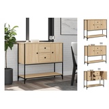 vidaXL Sideboard Sonoma-Eiche 100x36x85 cm Holzwerkstoff