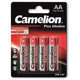 Camelion Plus LR06 Mignon AA Alkaline Batterie (4er Blister)