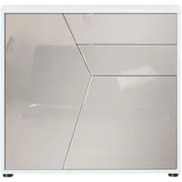 Vladon Kommode, Sand, 79x74x36 cm, Wohnzimmer, Kommoden & Sideboards,