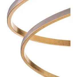 LINDBY Dorle 2-flammig rund gold