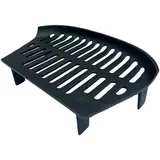 EisenFeuerrost 45,7 cm, Kaminrost, Schwarz, Rustikal, Pulverbeschichtet
