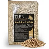 Pferdeeinstreu - Miscanthus-Peletts | Elefantengras | ohne Zusatzstoffe | langsamquellende Pellets für Pferdeboxen und Stall in handlichen Säcken (15Kg)