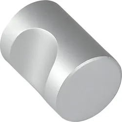 Möbelknopf Alasco - 18 mm ; natur eloxiert