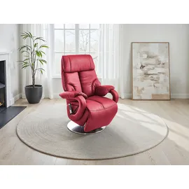 sit&more TV-Sessel Invito Kunstleder 80 x 113 x 80 cm Rot mit Motor und Aufstehhilfe