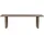 Woood Gartentisch 240 x 87 x 75 cm Braun