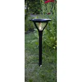 Best Season Solarleuchte Kunststoff 16,5x34 cm schwarz