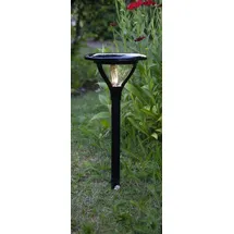 Best Season Solarleuchte Kunststoff 16,5x34 cm schwarz