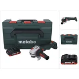 Metabo WB 18 LT BL 11-125 Quick Akku Winkelschleifer 18 V 125 mm Brushless + 1x Akku 4,0 Ah + metaBOX - ohne Ladegerät