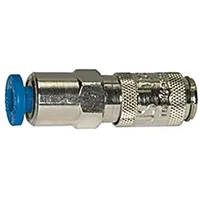Riegler Schnellverschlusskupplung NW 2,7 MS vern., push-in Anschluss 4