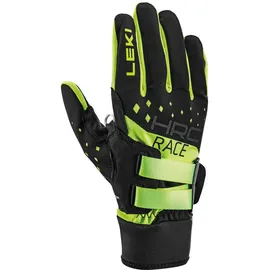 Leki HRC Race Shark Schwarz/Gelb 9,5